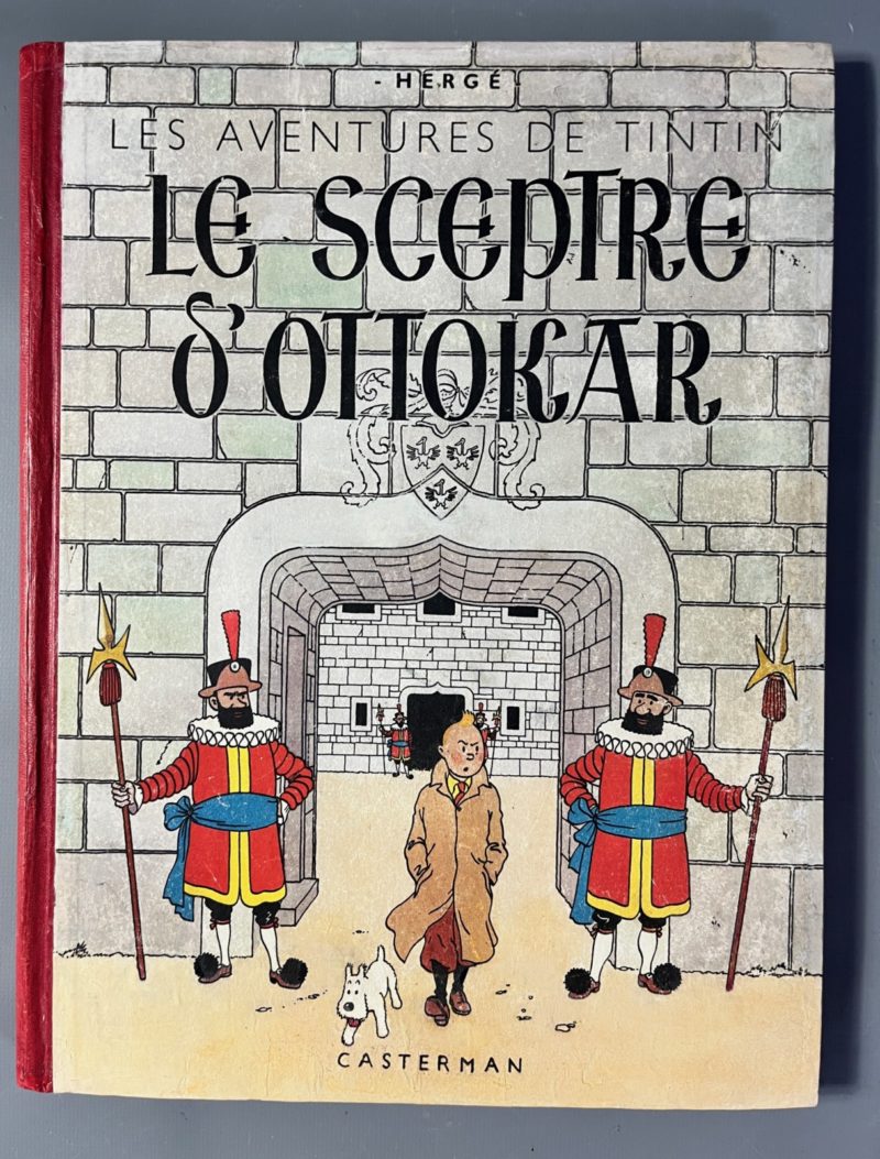 Hergé - Les Aventures de Tintin - Le Sceptre d'Ottokar - A18 - 1942