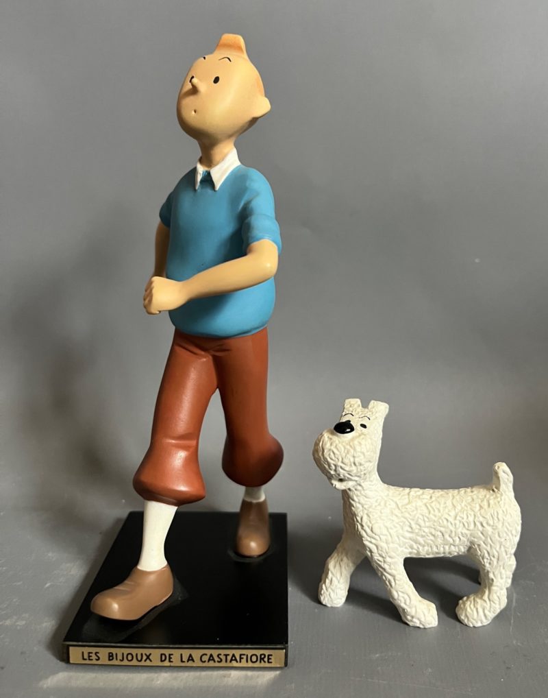 Hergé - Tintin et Milou - Les bijoux de la Castafiore - Leblon Delienne - 1995