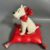 Hergé - Figurine Milou sur son coussin rouge - Version 1 - Pixi - 2007 – Image 4