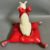 Hergé - Figurine Milou sur son coussin rouge - Version 1 - Pixi - 2007 – Image 5