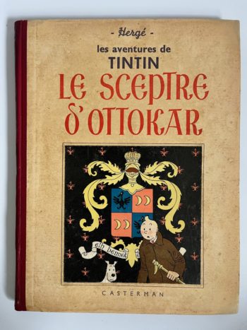 Hergé - Les Aventures de Tintin - Le sceptre d'Ottokar - Edition originale - A7 - Casterman - 1939