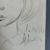 Marlier, Marcel - Dessin dédicacé - Visage d'enfant - Signé - 1982 – Image 3