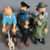 Tintin, Haddock, Tournesol et Milou assis sur le banc - Leblon Delienne – Image 4