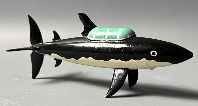 Hergé- Figurine Le sous marin requin - Pixi - 1994