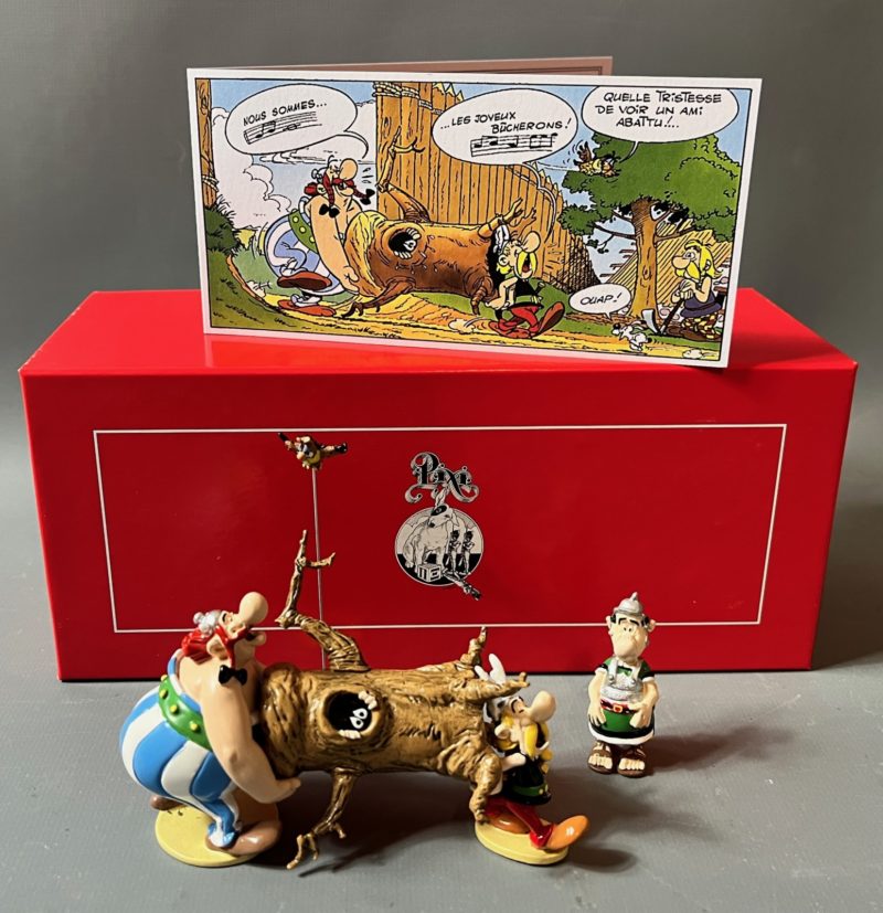 Uderzo et Goscinny - Asterix, Obelix et plutotqueprévus dans le tronc - Pixi - 2024
