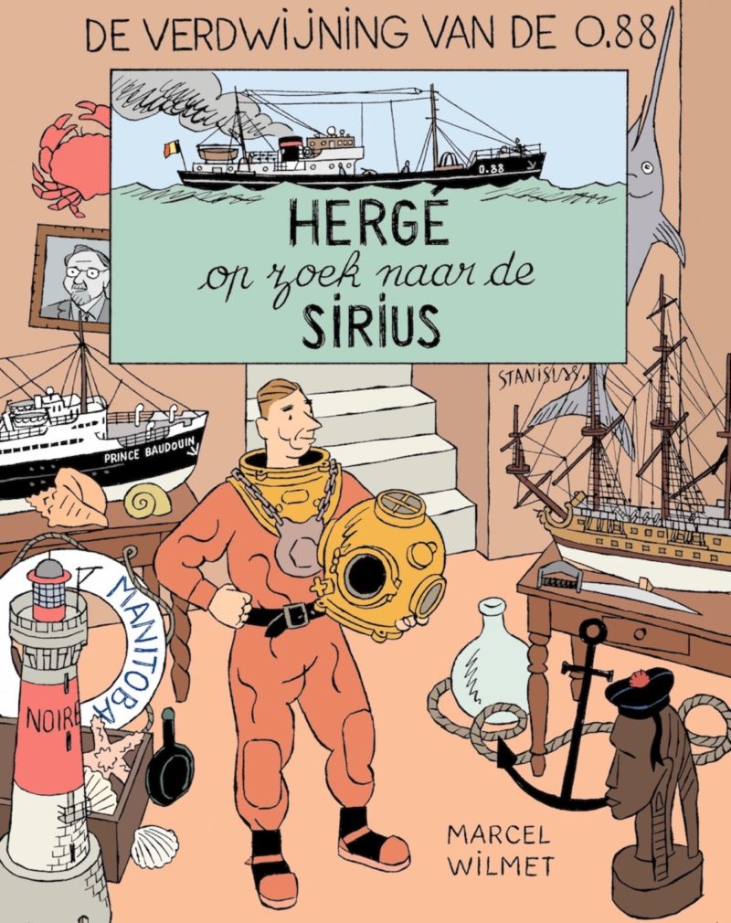 Wilmet, Marcel - Hergé - Op zoek naar de Sirius - Nederlandse versie - Album - 2025