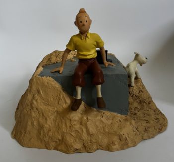 Hergé - Tintin et Milou - La porte du tombeau - Leblon Delienne - 1998