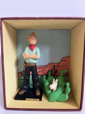 Hergé - Tintin et Milou - Tintin en Amérique - Leblon Delienne - 1994