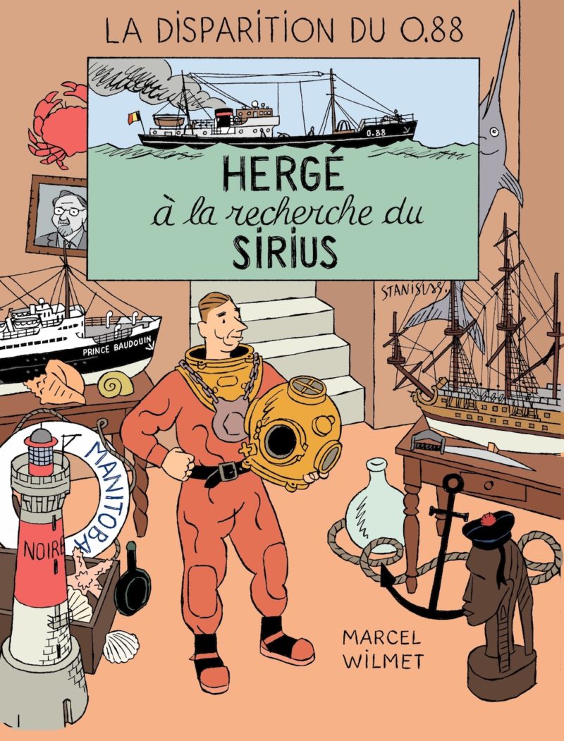 Wilmet, Marcel - Hergé - A la recherche du Sirius - Album - Tirage de tête numéroté - 2025