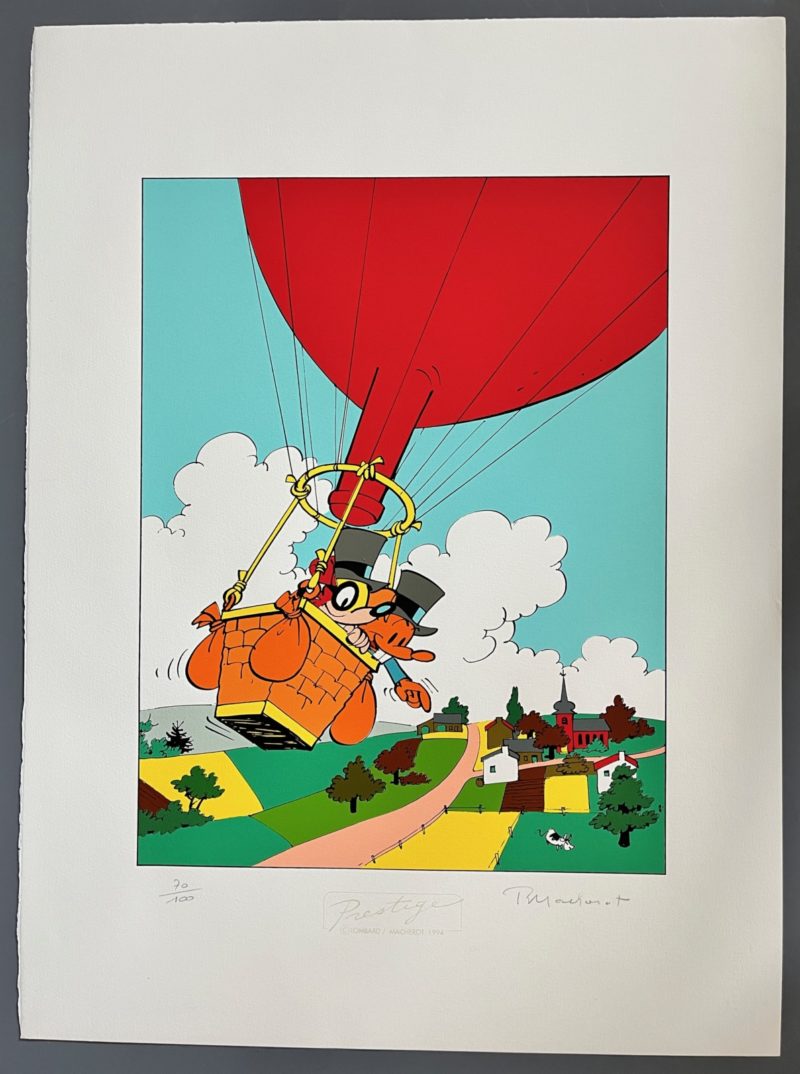 Macherot, Raymond - Le retour de Chlorophylle - Sérigraphie - Prestige - 1994