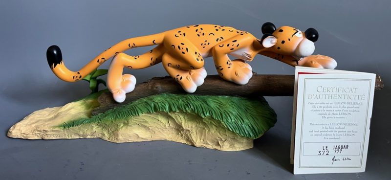 Franquin - Spirou et Fantasio - Figurine Le jaguar - Leblon Delienne - 2001