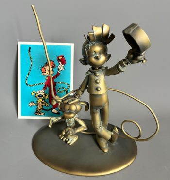 Franquin - Spirou et le Marsupilami - Imitation bronze - Collector BD - 2023
