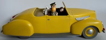 Hergé - Tintin - La Ford Zephyr du Capitaine Haddock - Collection En voiture Tintin - Moulinsart - 2010