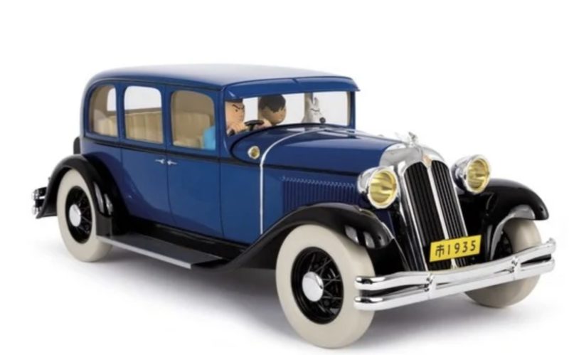 Hergé - Le Lotus Bleu - La Chrysler de Nanking - 1/12e - 2025