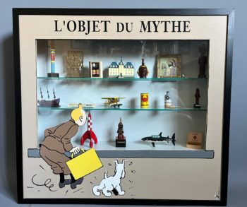 Hergé - Tintin - La vitrine L'objet du Mythe - Pixi - 1993/1997