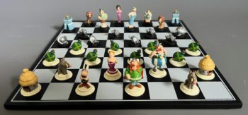 Uderzo et Goscinny - Asterix - Mini jeu d'échec - Plastoy Collectoys - 2000