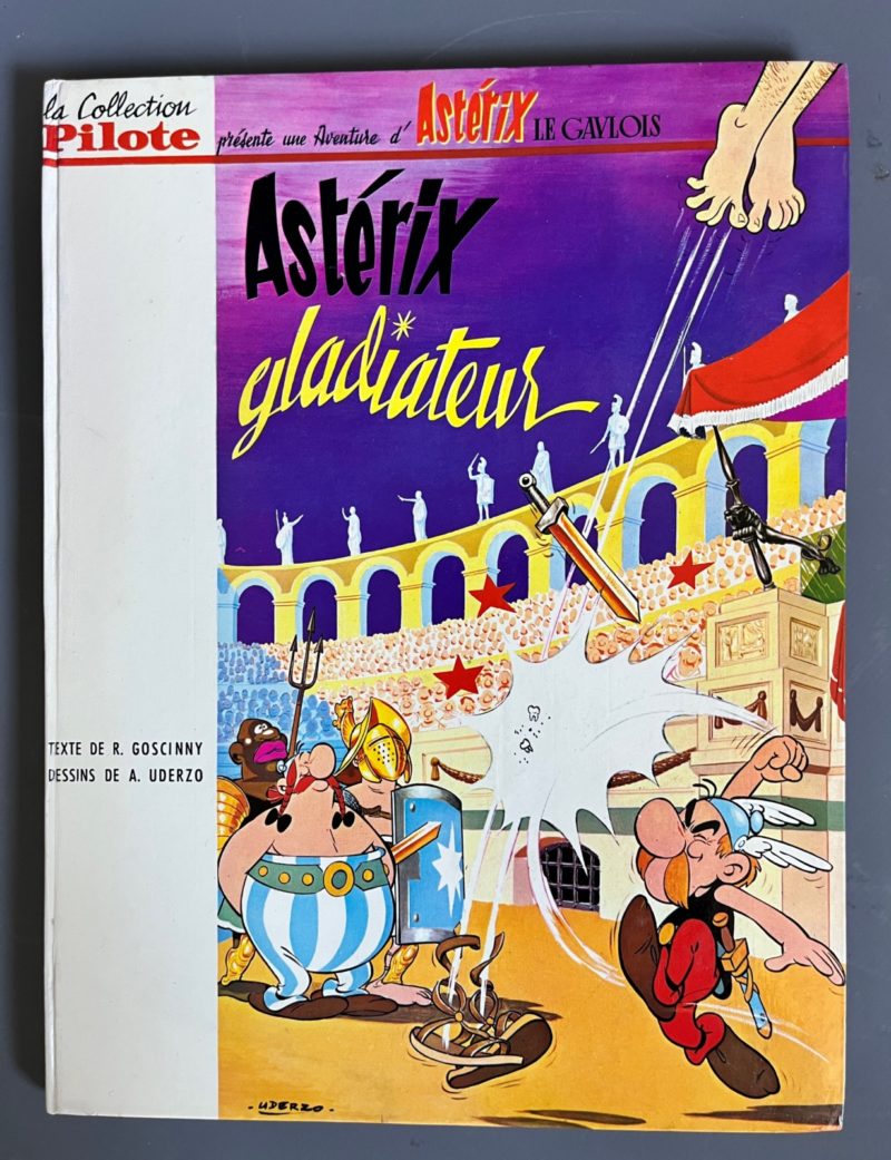Uderzo et Goscinny - Asterix Gladiateur - Edition originale - Dargaud - 1964