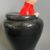 Hergé - Figurine Tintin potiche noire pull rouge - La Chaise Longue -Années 80 – Image 2