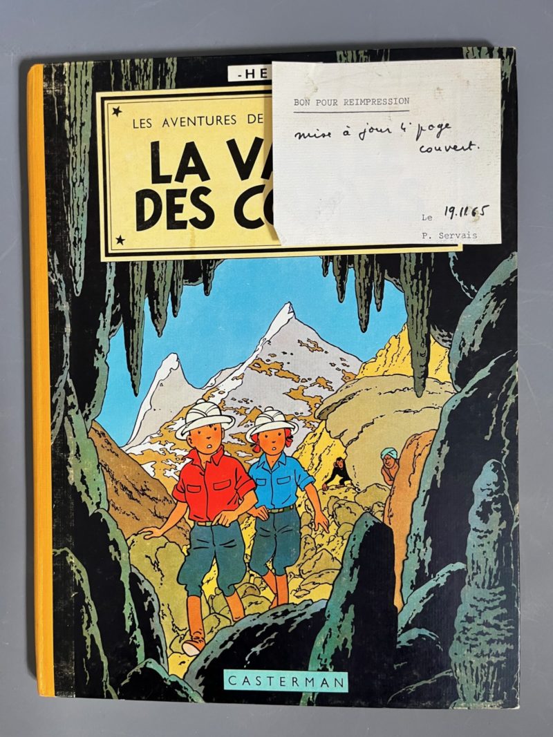 Hergé - Jo, Zette et Jocko - La vallée des cobras - B35 - Avec bon - 1964