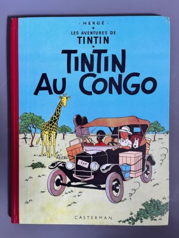 Hergé - Les Aventures de Tintin - Tintin au Congo - B23 ter - 1958