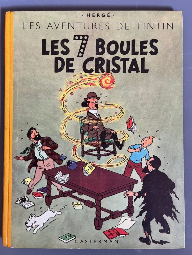 Hergé - Les Aventures de Tintin - Les 7 boules de cristal - EO - B2 - 1948