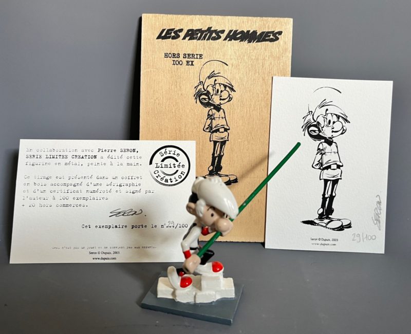 Seron - Figurine Renaud - Tirage limité - Signé - Série Limitée Création - Dupuis - 2003