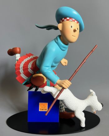Hergé - Leblon Delienne - Figurine Tintin Ecossais - Collection Nostalgie - 32 cm - 2007