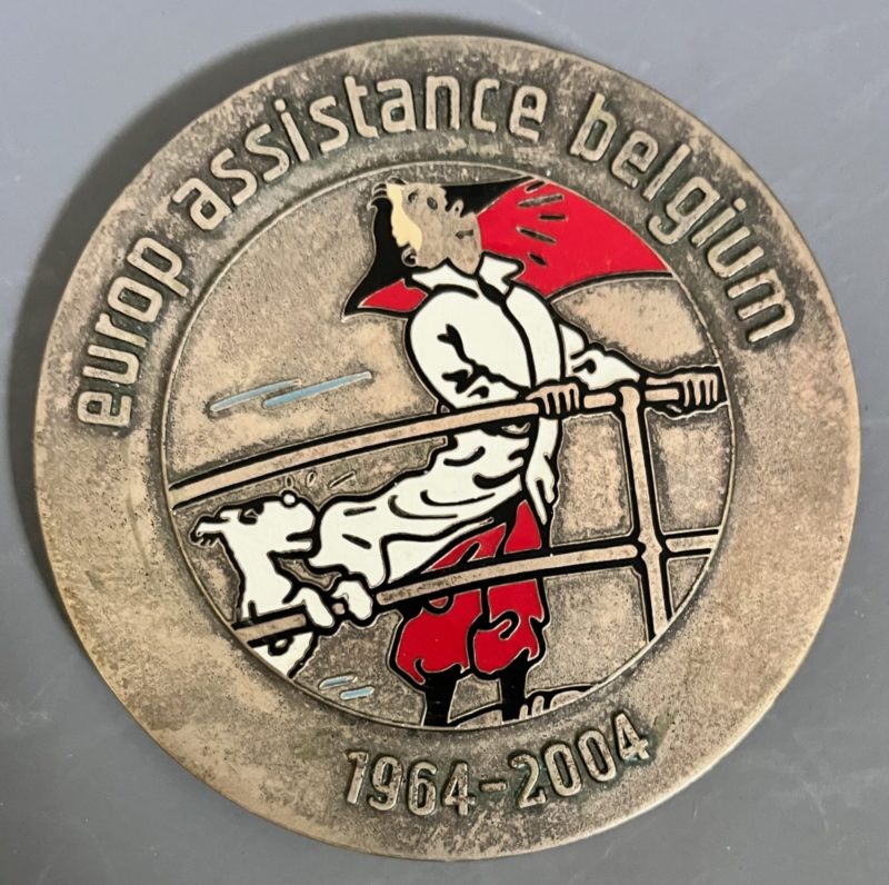 Hergé - Les Aventures de Tintin - Médaille Europ Assistance Belgium - Tirage limité - 2004