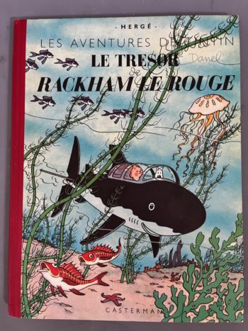 Hergé - Les Aventures de Tintin - Le trésor de Rackham le Rouge - B6 - 1952