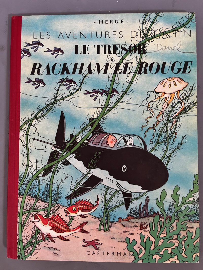 Hergé - Les Aventures de Tintin - Le trésor de Rackham le Rouge - B6 - 1952