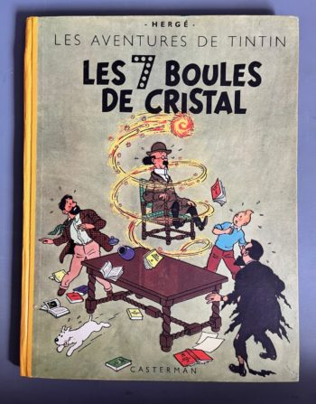 Hergé - Les Aventures de Tintin - Les 7 boules de cristal - EO - B2 - 1948
