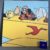 Hergé - Canvas Biplan jaune de tintin au Congo - 1m - 2015 – Image 2