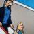Hergé - Canvas Tintin Sortant de l'avion Swissair de l'affaire Tournesol - 2015 – Image 2