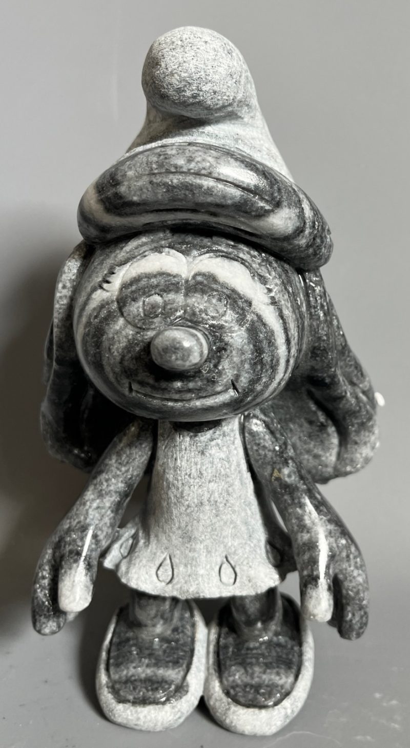 Peyo - La schtroumpfette en pierre bleue - Puppy - 2017