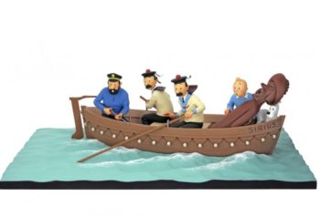 Hergé - La chaloupe du Sirius -  Fariboles - 2018