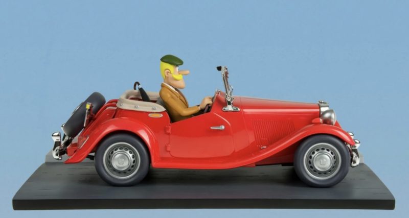 Turk & de Groot - Clifton - La MG TD de 1951 + Clifton debout - LMZ Collectibles - 2023