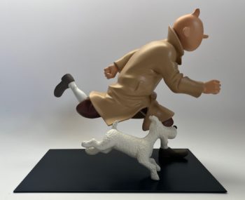Hergé - Tintin et Milou running- Collection Générique - Leblon Delienne - 1998