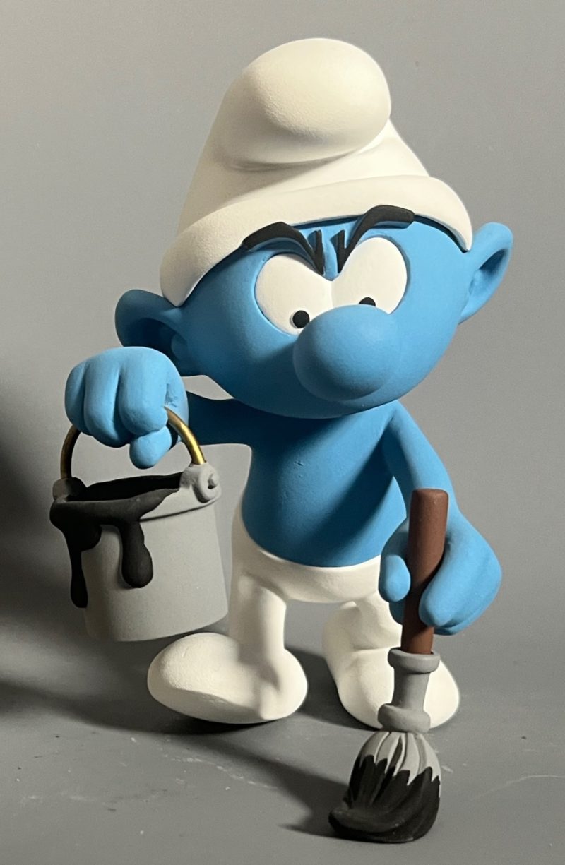 Peyo - Figurine Le Schtroumpf du Nord - Fariboles - 2012