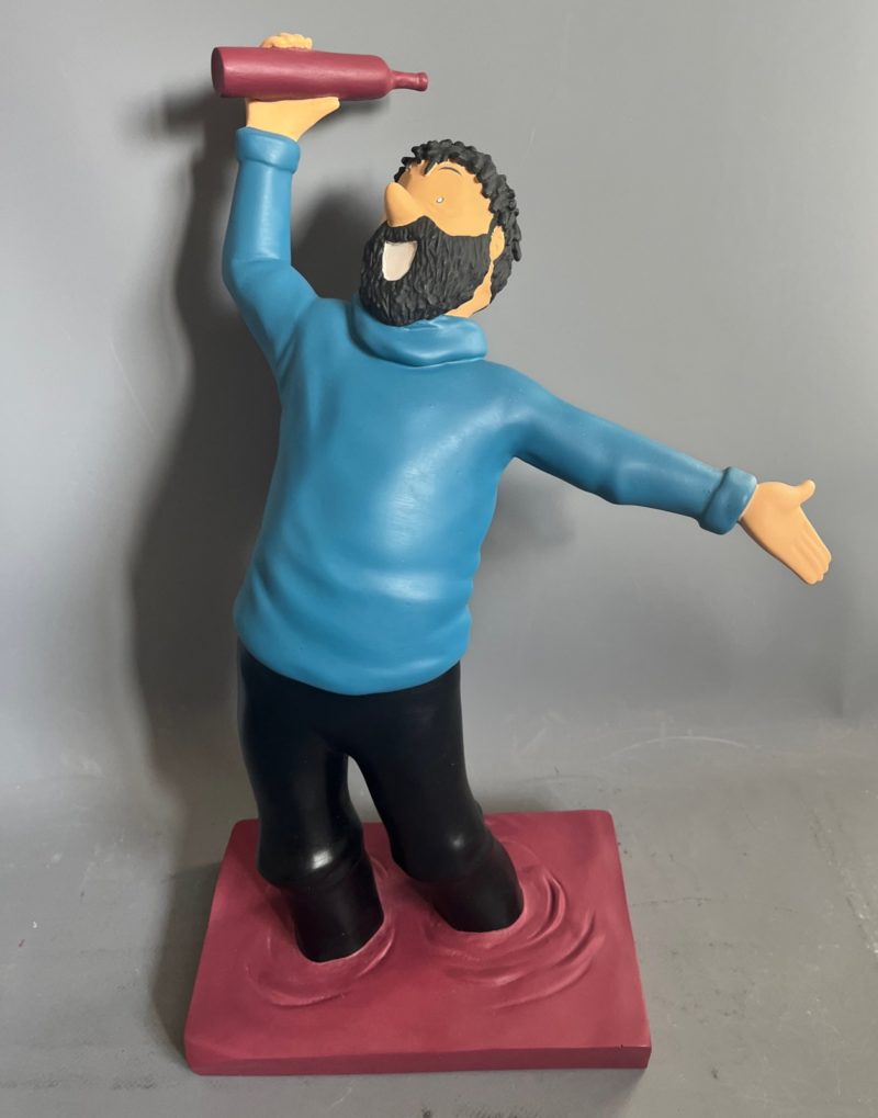 Hergé - Figurine Haddock dans le vin - Leblon Delienne - 1987
