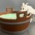 Hergé - Tintin - Figurine Milou buvant au baquet- Pixi/Regout - 1992 – Image 2