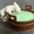 Hergé - Tintin - Figurine Milou buvant au baquet- Pixi/Regout - 1992 – Image 3