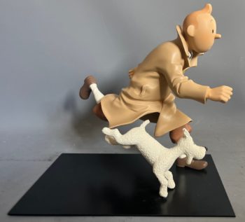 Hergé - Tintin et Milou running- Collection Générique - Leblon Delienne - 1998