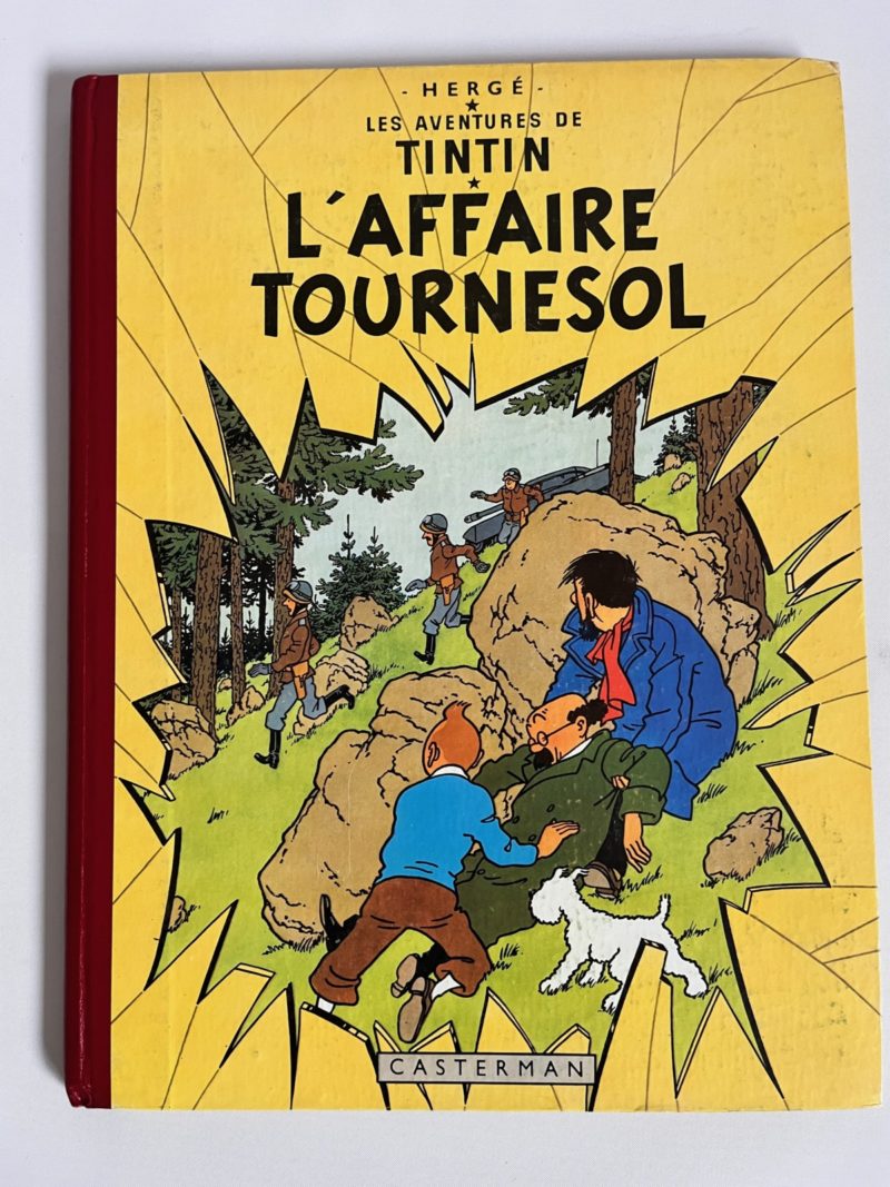 Hergé - Tintin - L'affaire Tournesol - B20Bis - Danel - Casterman - 1957