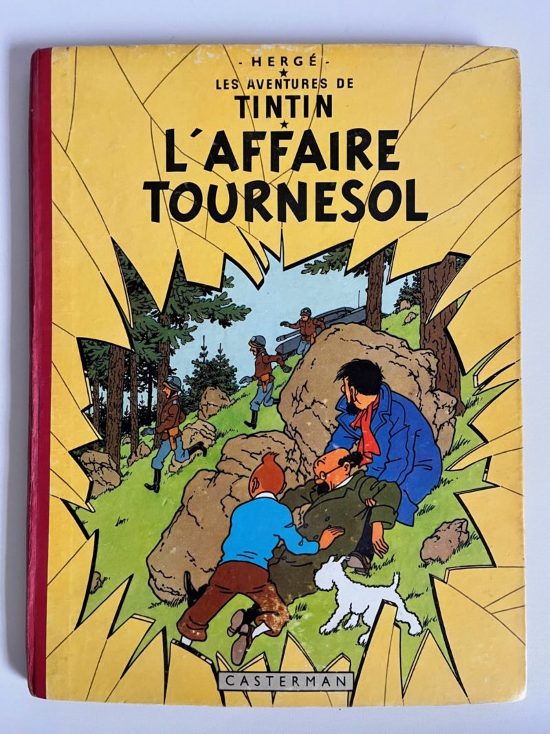 Hergé - Tintin - L'affaire Tournesol - EO Belge - B20 - Casterman - 1956