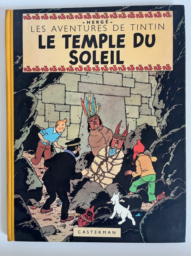 Hergé - Les Aventures de Tintin - Le temple du Soleil - EO - B3 - 1949