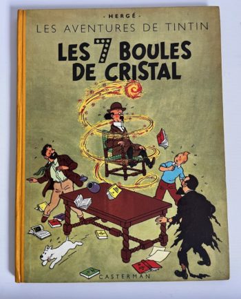 Hergé - Les Aventures de Tintin - Les 7 boules de cristal - EO - B2 - 1948