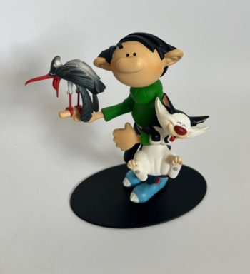 Franquin - Figurine Gaston - Gare aux trois gaffeurs -  Leblon Delienne - 2002