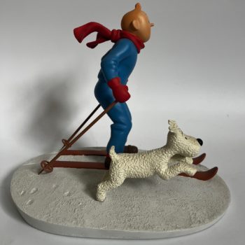 Hergé - Figurine Tintin ski - Leblon Delienne - 2002