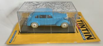 Hergé - Les voitures de Tintin 1/24e - La voiture de la Castafiore- Hachette - 2019