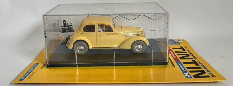 Hergé - Les voitures de Tintin 1/24e - L'auto accidentée - Hachette - 2019